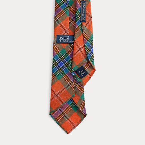 Cravate tartan vintage en laine - Polo Ralph Lauren - Modalova