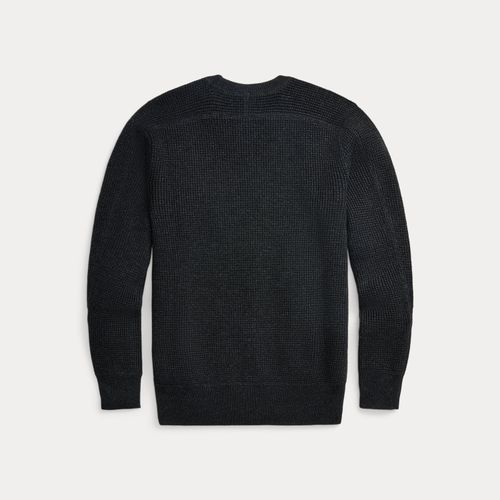 Pull en coton et laine tricot gaufré - RRL - Modalova