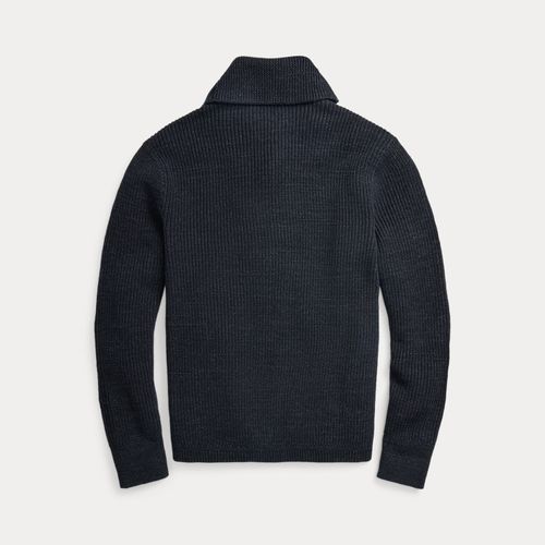 Cardigan à col châle en coton - RRL - Modalova