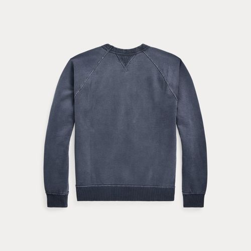 Sweat en coton éponge teint en pièce - RRL - Modalova
