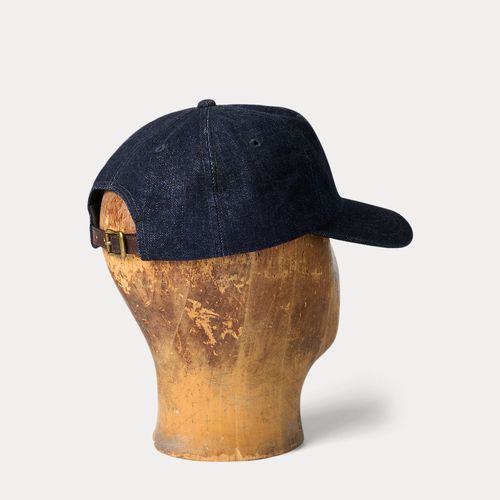 Casquette de baseball logo ranch denim - RRL - Modalova
