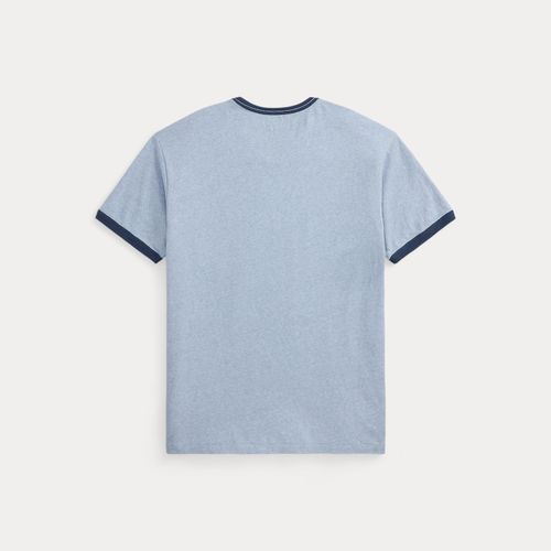 T-shirt logo en jersey contrasté - RRL - Modalova