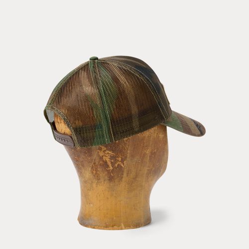 Casquette camionneur camouflage à logo - RRL - Modalova