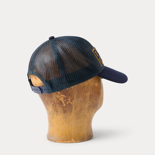 Casquette filet avec visière en feutre - RRL - Modalova