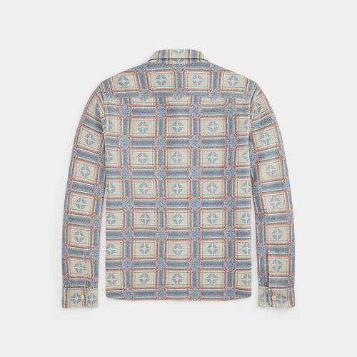 Chemise workwear à motif molleton éponge - RRL - Modalova
