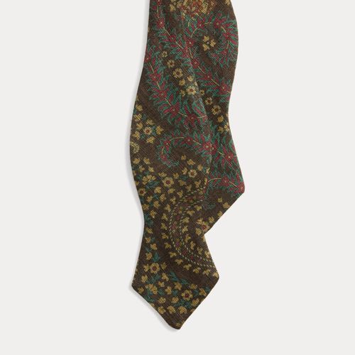 Nœud papillon en lin à motif cachemire - RRL - Modalova