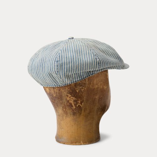 Casquette Newsboy rayée en sergé - RRL - Modalova