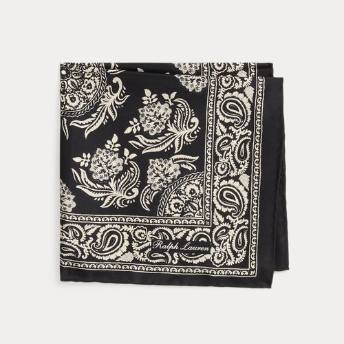 Pochette en soie à motif - Purple Label - Modalova