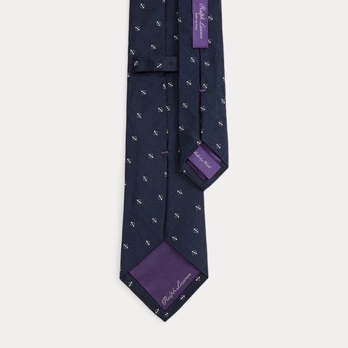 Cravate de style Art déco en soie - Purple Label - Modalova