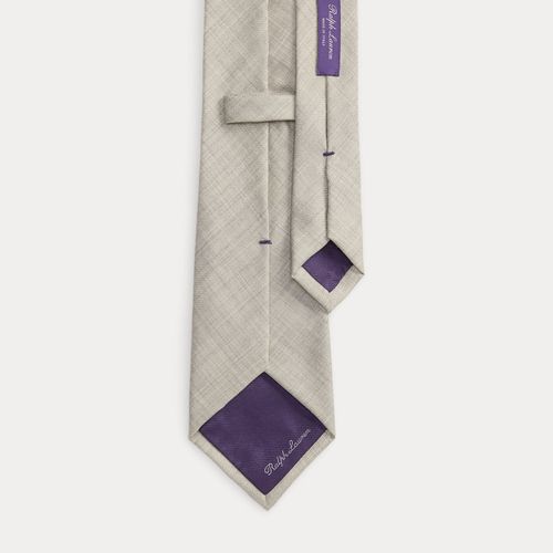 Cravate en cachemire et soie - Purple Label - Modalova