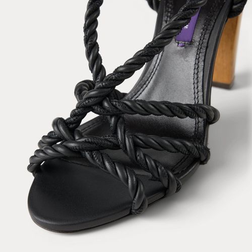 Sandales Trystan agneau corde 9,5 cm - Collection - Modalova