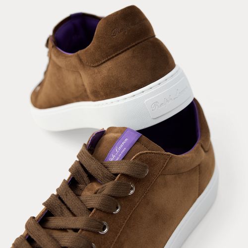Baskets Severn en daim de vachette - Purple Label - Modalova