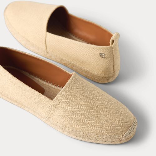Espadrilles Bosworth en soie à chevrons - Purple Label - Modalova