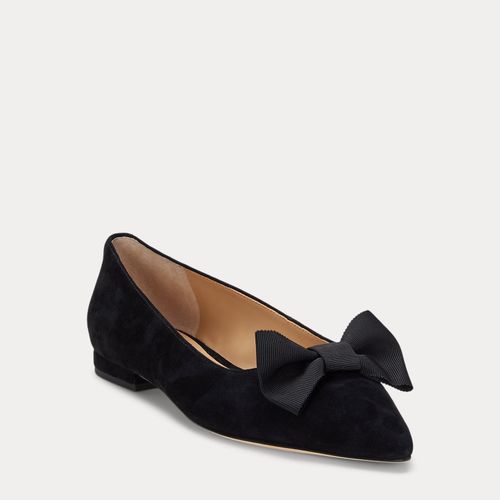 Ballerines Londyn bordées d'un nœud daim - Lauren - Modalova