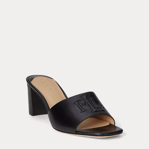 Sandales Everley à talon bottier en cuir - Lauren - Modalova
