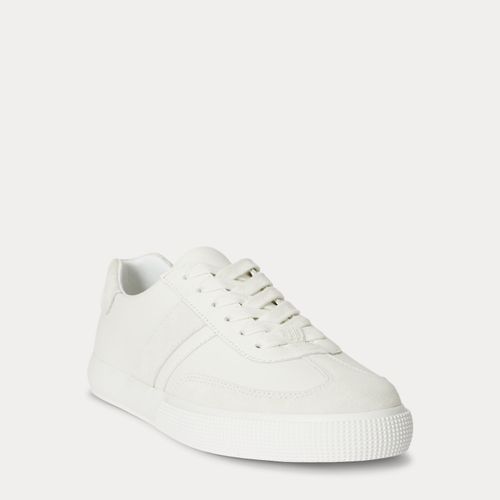 Baskets Braylee en cuir et daim - Lauren - Modalova