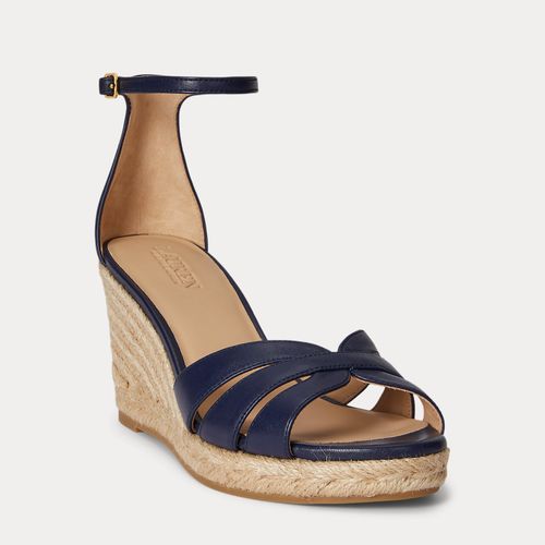 Espadrille Nellie en cuir nappa - Lauren - Modalova