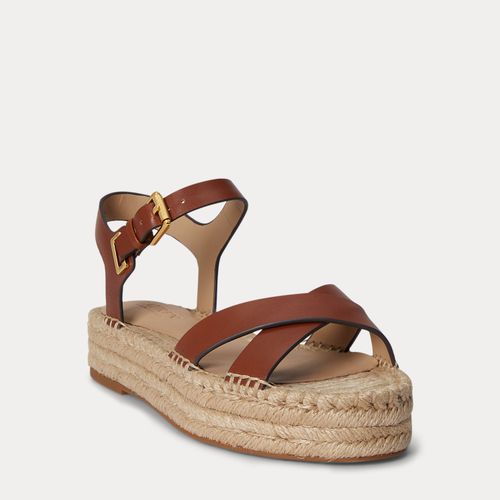 Espadrilles Emeryn en cuir - Lauren - Modalova
