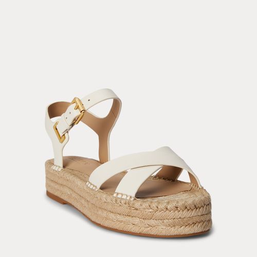 Espadrilles Emeryn en cuir - Lauren - Modalova