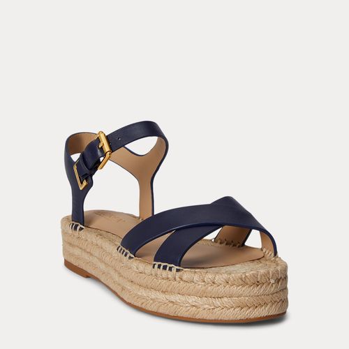 Espadrilles Emeryn en cuir - Lauren - Modalova