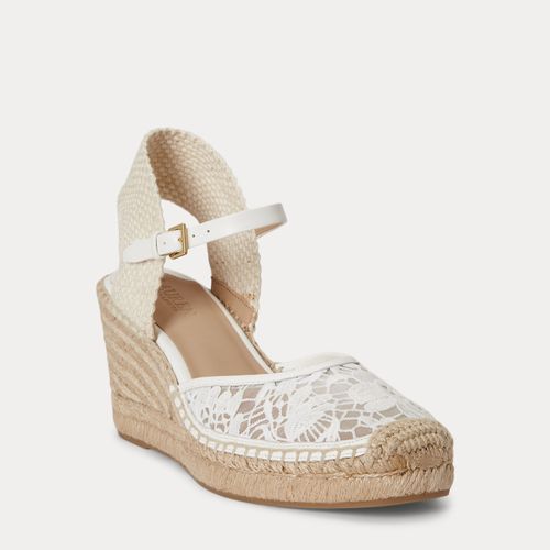 Espadrilles Robby en dentelle crochetée - Lauren - Modalova