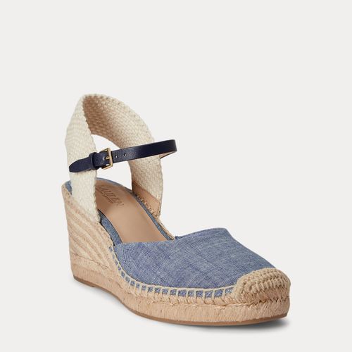 Espadrilles Robby en chambray - Lauren - Modalova
