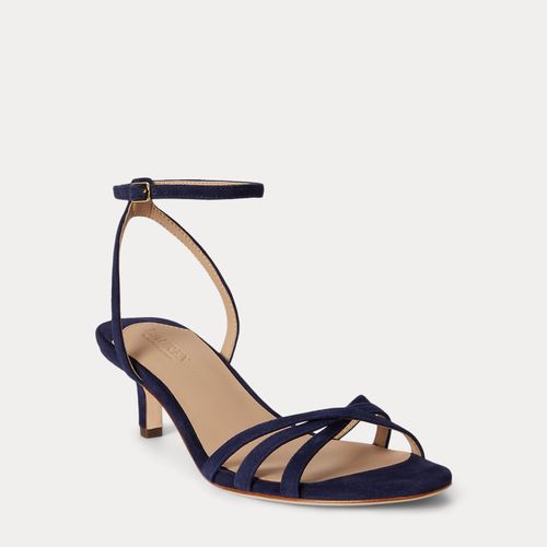 Sandales Kendyl à talon bobine en daim - Lauren - Modalova