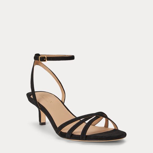 Sandales Kendyl à talon bobine en daim - Lauren - Modalova