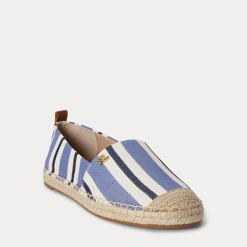 Espadrille Cameryn III en toile rayée - Lauren - Modalova