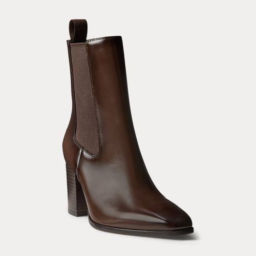 Bottines Raelynn en cuir verni - Lauren - Modalova