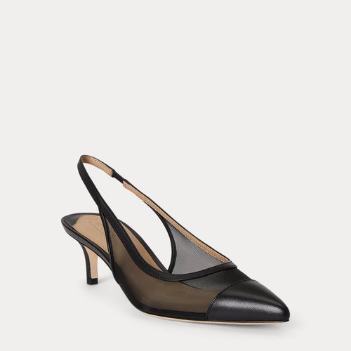 Escarpins Lolah II en mesh et nappa - Lauren - Modalova