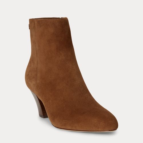 Bottines à talon Emersyn en daim - Lauren - Modalova