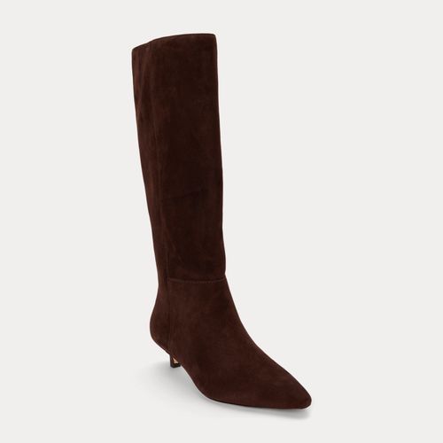 Bottes hautes Francesca mouton velours - Lauren - Modalova