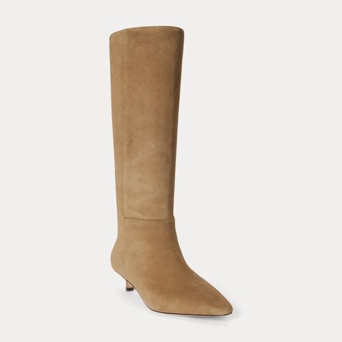 Bottes hautes Francesca mouton velours - Lauren - Modalova