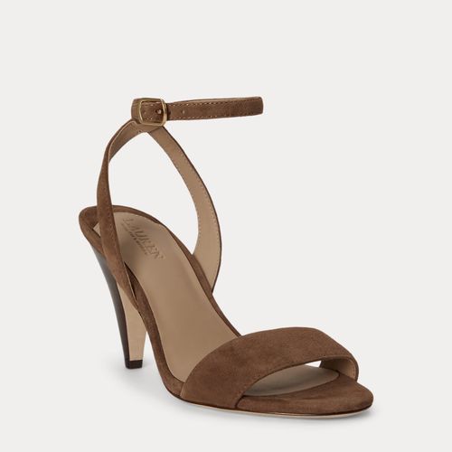 Sandales Gracy en mouton velours - Lauren - Modalova