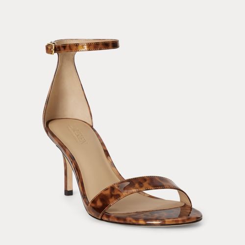 Sandales à talon Allie écaille de tortue - Lauren - Modalova