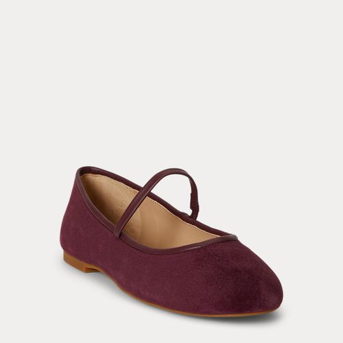 Ballerines babies Jayna daim cuir nappa - Lauren - Modalova