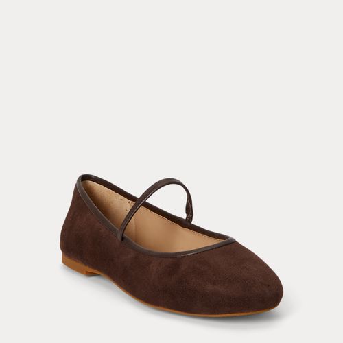 Ballerines babies Jayna daim cuir nappa - Lauren - Modalova