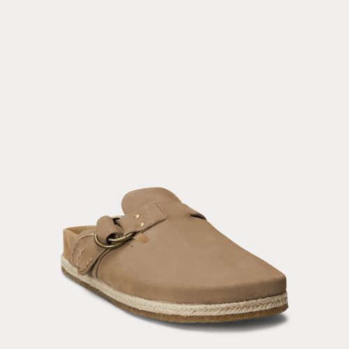Sandales style sabots Turbach en daim - Polo Ralph Lauren - Modalova