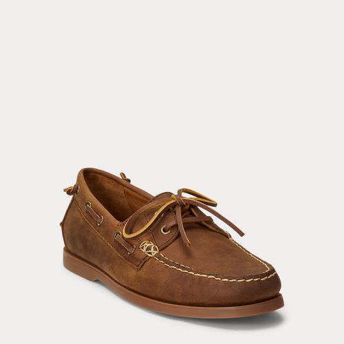 Chaussures bateau Merton en cuir - Polo Ralph Lauren - Modalova