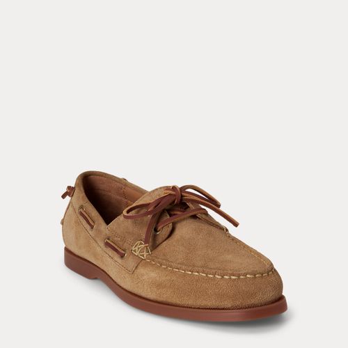 Chaussures bateau Merton en daim - Polo Ralph Lauren - Modalova