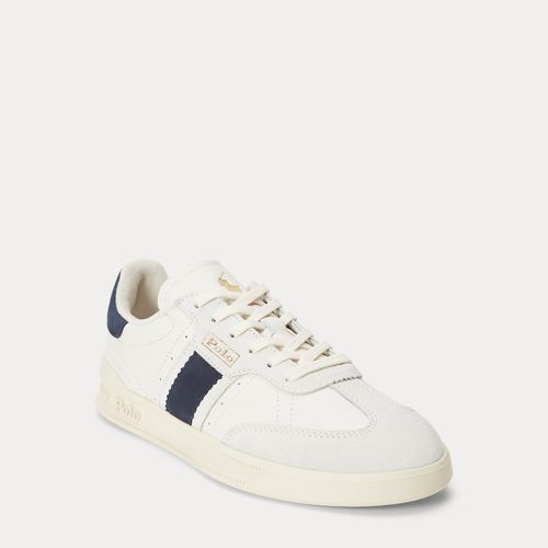 Baskets Heritage Aera en cuir et daim - Polo Sport - Modalova
