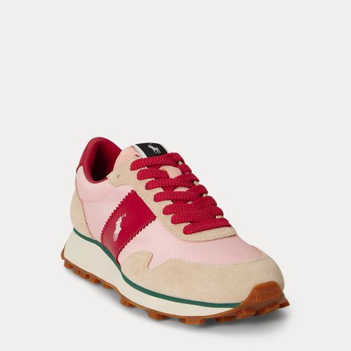 Baskets Trail 125 en daim et en filet - Polo Sport - Modalova