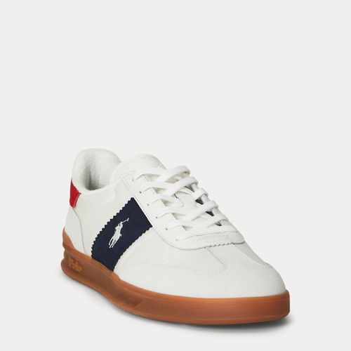Baskets Heritage Aera à pans en daim - Polo Ralph Lauren - Modalova