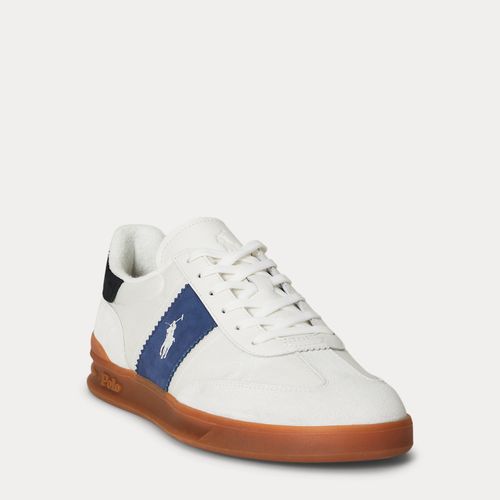 Baskets Heritage Aera à pans en daim - Polo Ralph Lauren - Modalova