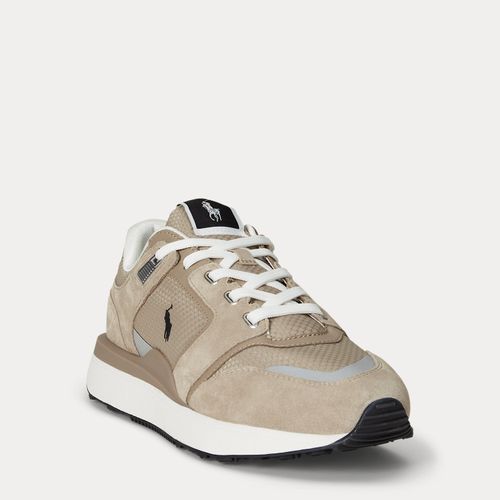 Baskets Train 89 V2 à pans en daim - Polo Ralph Lauren - Modalova