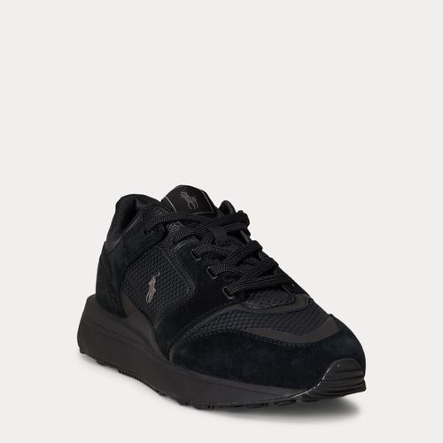 Baskets Train 89 V2 à pans en daim - Polo Ralph Lauren - Modalova