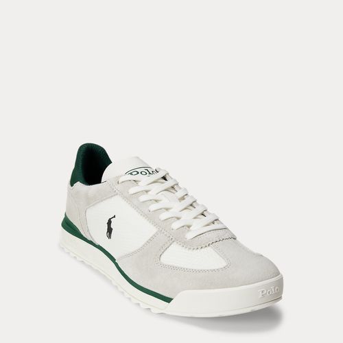 Baskets Varick en daim et filet - Polo Sport - Modalova