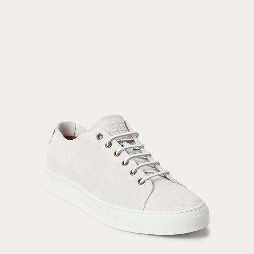 Baskets Jermain en vachette déconstruite - Polo Ralph Lauren - Modalova