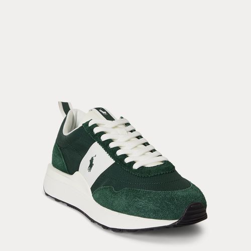 Baskets Train 89 en daim et tissu Oxford - Polo Ralph Lauren - Modalova